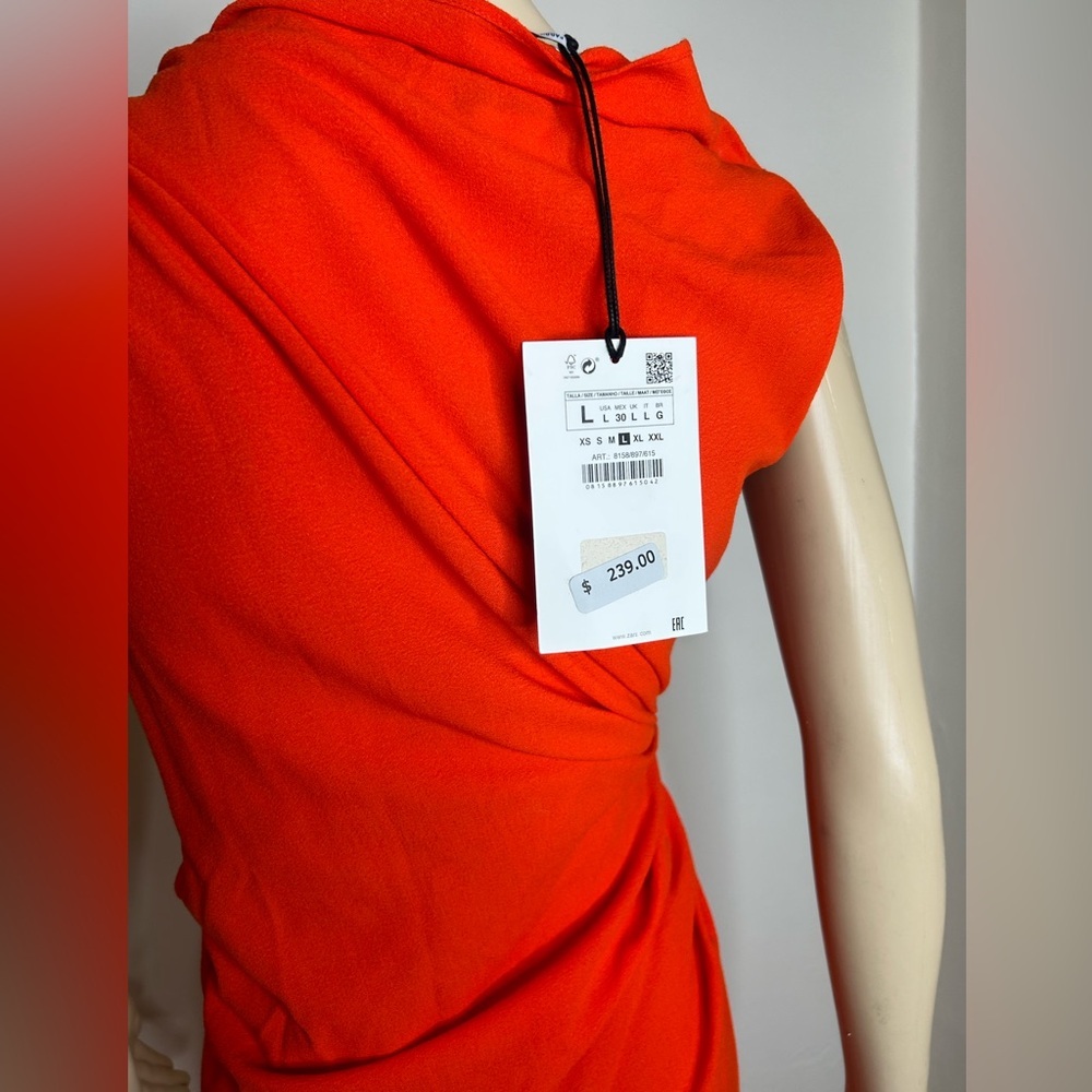 NARCISO RODRIGUEZ RUCHED DRESS - Picture 3 of 16